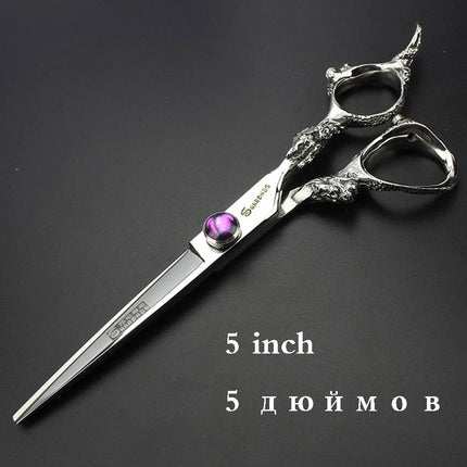 japanese hairdressing scissors 8 inch  professional barber scissors hairdresser set 440c scissors  Hair cutting scissors