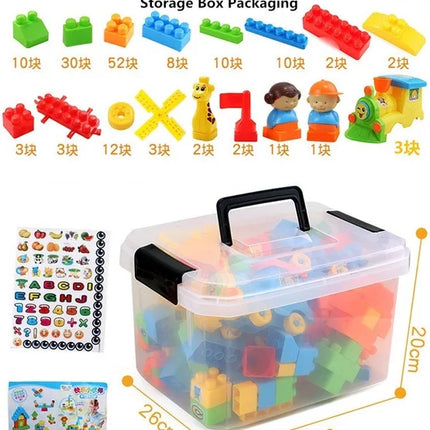 Hot toy toys For kids Inserting and assembling Large particle Building Blocks educational toys DIY Constructor toys For children