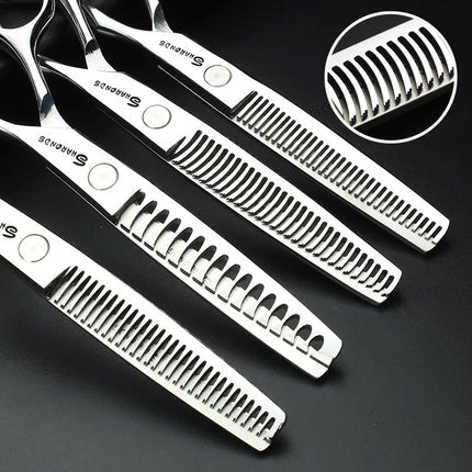 Sharonds 440c 6/7/7.5 Inch Haircut Thinning Scissors Professional Barber Shop Hairdressing Scissors Cutting Scissors Hair Shears