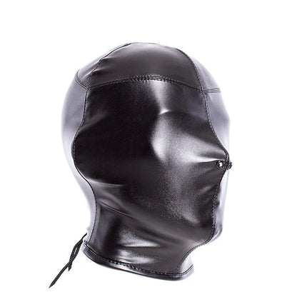 Black High Quality Adjustable Leather Erotic Dog Mask Bdsm Bondage Hood for Fetish Pup Cosplay Role Play Costumes Sex Products