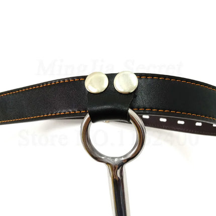 Female Chastity Belt With Butt Plug Stainless Steel Anus Hook Bondage Restraints Adult Games BDSM Anal Sex Toys For Couples
