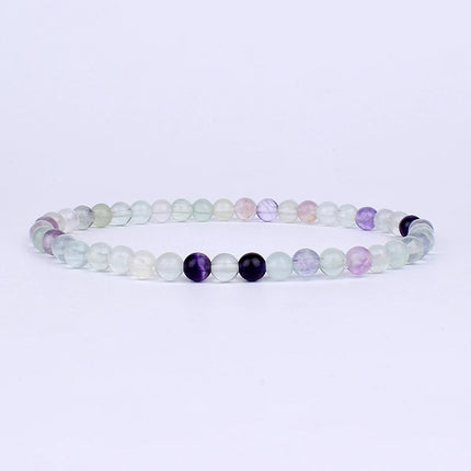 4mm 6mm Mini Energy Charm Bracelet Natural Stone Beads Yoga Healing Bracelet Jewelry for Women Men Best Friend Gift Dropshipping