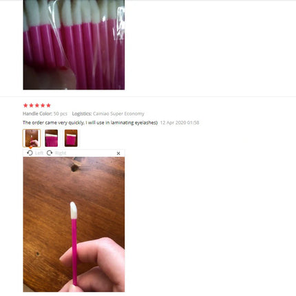 5/50pcs New Disposable Cosmetic Lip Brush Lipstick Lip Glossy Wands Pen Cleaner Applicator Eyeshadow Gloss Makeup Brushes Tools