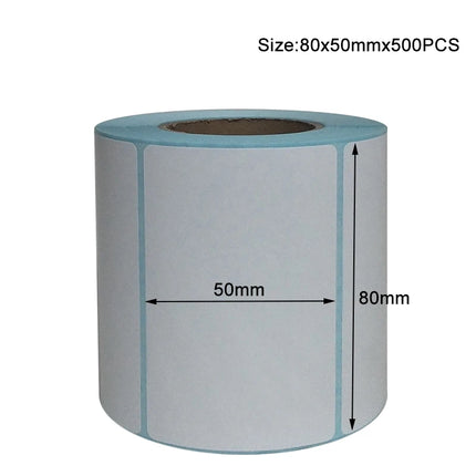 19 sizes Label stickers barcode Sticker label for Zebra Paper Adhesive Sticker Supermarket Blank sticker