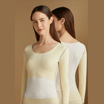 Women's Thermal Underwear Men Winter Clothes Seamless Thick Double Layer Warm Lingerie Women Thermal Clothing Set Woman 2 Pieces