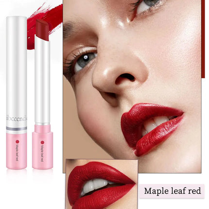 4-Lasting Stick Waterproof Lip Set - Long-Lasting Matte Lipstick with Transparent Finish - Perfect Valentine's Day Gift for Her