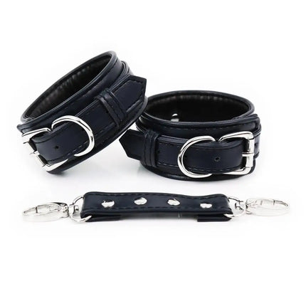 7 Colors PU Leather Sexy Handcuffs Black Restraints Foot Cuffs Bdsm Sex Toys for Couples Bondage Erotic Womens Adult games
