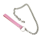 pink steel leash