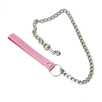 Bdsm Fetish Bondage Slave Sex Collar Steel Chain Leash Adult Game Dog chain punish Neck Collars Sadism Sex Toys Slave Erotic Toy