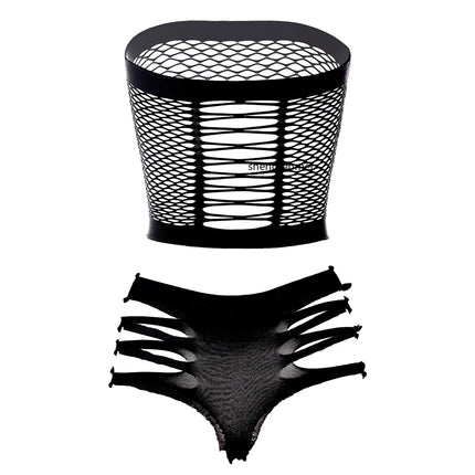 Men's Lingerie Set Fashion Man Fishnet Bodysuit Gentleman Nightwear Husband Sleepwear Fetish Teddy Summer Male Exotic Underwear