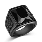 Black Stone Ring / 11
