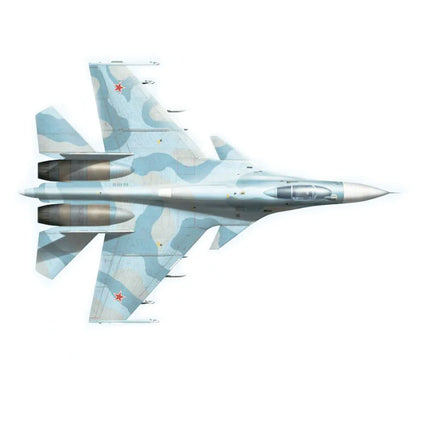 4D Su-33 Carrier-based fighter Assembly Aircraft Model Puzzle Building Block Kids Toy Gift Figure 1:165 Scale