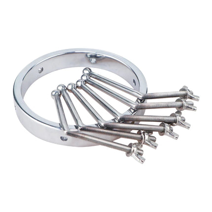 Extreme Anal Vaginal Dilator Vaginal Speculum Mirror Adult Metal Anus Pussy Dilator Anal SM Toys For Woman Man Butt Expansion