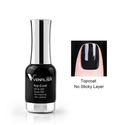 VENALISA Nail Gel Varnish TPO FREE Soak Off UV LED Organic Odorless Enamels Nail Art Colors 12ml 120Colors UV Gel Nail Polish