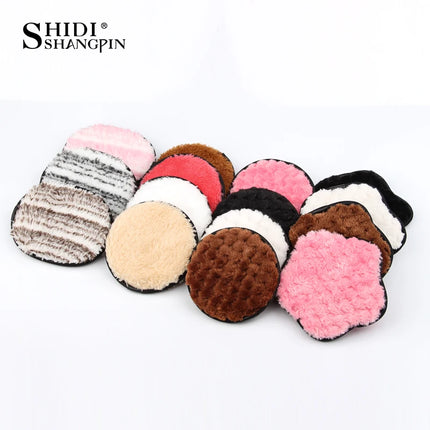 3PCS Makeup Removal Sponge Flutter Wash Cleaning Cotton Flapping Reusable Wet Sponge Face Puff Soft Natural Cleaner Tools NEW