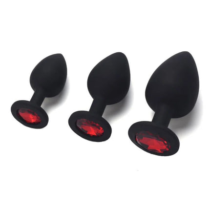 Adult Silicone Anal Plug Dildos Bullet Vibrator Butt Plugs Sex Toys for Women Men Gay Prostate Massager Anal Masturbating S/M/L