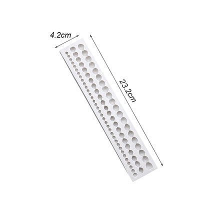 Pearl Rope Wave Flower Gemstone Shape Cake Side Lace Silicone Sugarcraft Mold Fondant Cake Decorating Tools