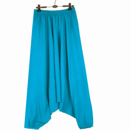 14 colors Plus size men's loose casual cotton cross pants, M-5XL Aladdin Lantern Wide Leg Trousers hip hop dancing Harem Pants