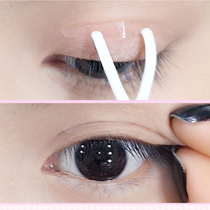 Double Eyelid Tape Invisible Stickers Double Eyelid Makeup Lace Transparent Self Adhesive Double Eye Tape Ladies Eye Makeup Tool