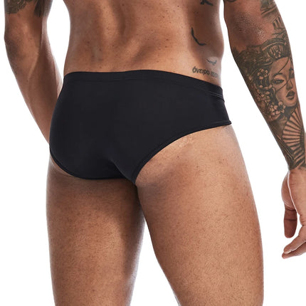 Sexy Men Underwear Man Ultra Thin Ice Silk Men's Briefs Bulge Large Pouch Slips Hombre Erotic Panties Underpants