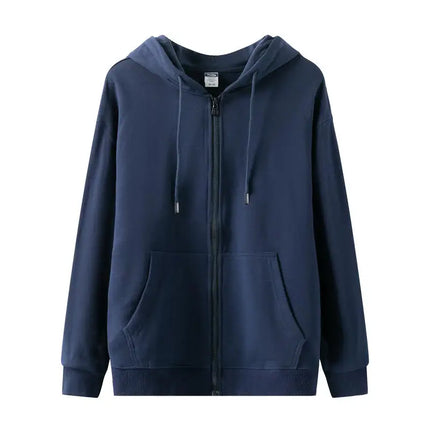 Customize Oversize Hoodie High Quality Zip Up Hoodie Women's Sweatshirt Woman Clothes Sportwear Men's Top Cotton Tracksuit