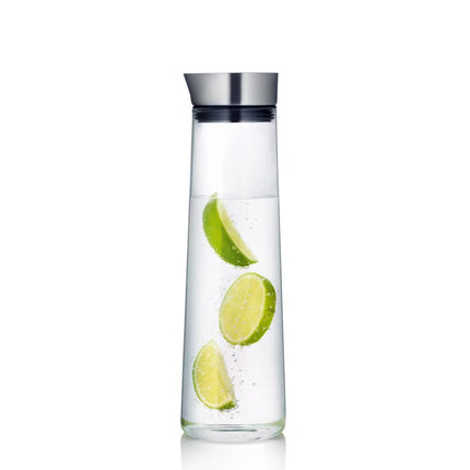 1000ML/1500ML Water Jug Thickened Glass Big Water Bottle with Stainless Steel Lid Carafe Boiling Wate Juice Pitcher Glass Bottle