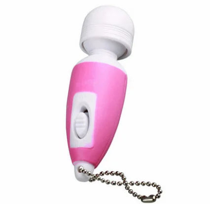 3pcs Mini Magic Wand Face Massage clitoris GSpot tiny AV Vibrator Secret Solo masturbation Keychain pocket Sex Toys For women