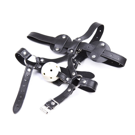 Woman Couples Men Adult Sex Games Erotic Accessories New Gag Ball Sex Toys Open Mouth Gag BDSM Bondage Harness Mouth Ball