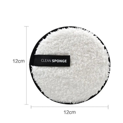 Reusable Makeup Remover Pads Cotton Wipes Microfiber Make Up Removal Sponge Cotton Cleaning Pads Tool