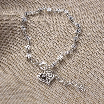 New Personalized Butterfly Pendant Anklet Summer Beach Leg Chain Handcrafted Anklet Gold And Silver Headwear Wholesale And Retai