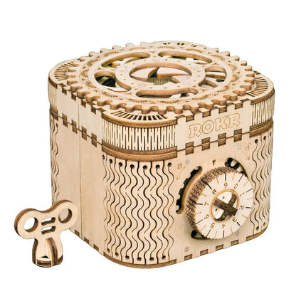 ROKR DIY 3D Wooden Puzzle Gear Model Building Kit Toys Gift for Adult