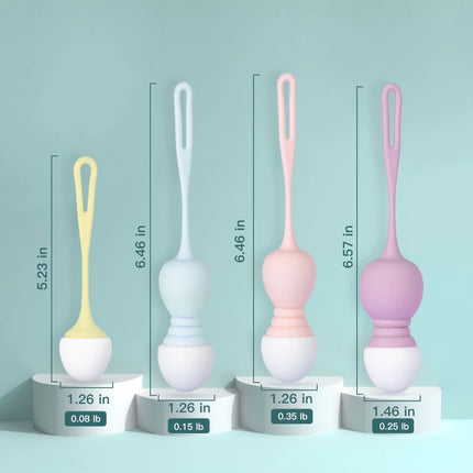 4Pcs Kegel Ball Vibrator Sex Toy for Women Vaginal Tight Exercise Muscle Shrink Vibrating Eggs Ben Wa Geisha Chinese Ball Remote