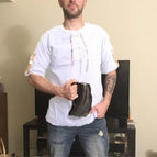 white / S
