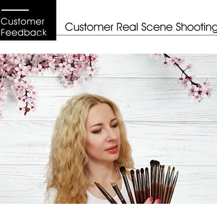OVW Natural Goat Hair Eyeshadow Professional Makeup Brushes Crease Blending Shader kist dlya teney brovey brochas maquillaje 1pc