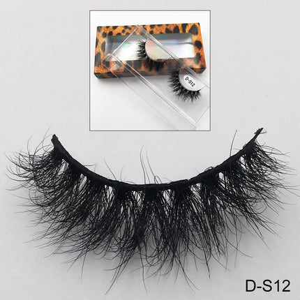 Cruelty Free Fluffy Mink Eyelashes High Quality C/D Curl Soft Wispy Volume Strip Lashes Natural Mink Lashes