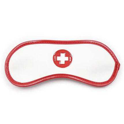 3pcs/Set Fetish Sexy BDSM Bondage Nurse Handcuff and Foot Cuff Eye MaskSex Toy for Couple Adult Game Bondage Erotic Accessories