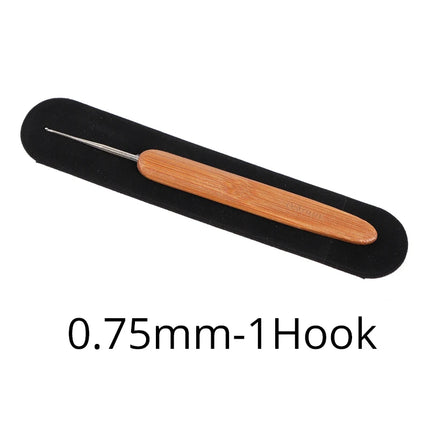 0.5Mm 0.75Mm Dreadlock Needle Crochet Hook For Dread Hair Dreadlocks Accessories Hook Needle For Crochet Braids Hair Tools