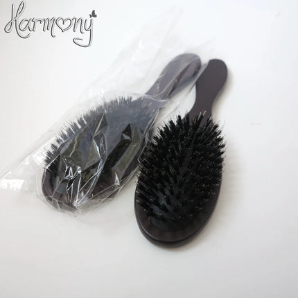 12pcs Professional Anti-Static Hair Brush Paddle Brush Comb escova de cabelo brosse a cheveux real wild boar bristle brush