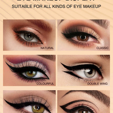 O.TWO.O Eyeliner Stamp Black Liquid Eyeliner Pen Waterproof Fast Dry Double-ended Eye Liner Pencil Make-up for Women Cosmetics