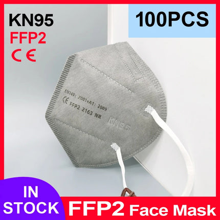 FP2 Face Masks Masques CE KN95 Face Mask Filter 5Layers Adult kn95 Mascarillas Quirurgicas Homologadas Reusable FFP2 Face Mask