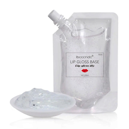 Non-stick Clear Lip Gloss Base Lipstick Lip Gloss Base Gel Moisturizing Matte Lip Glaze Material Odorless for DIY