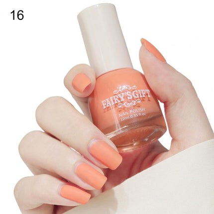 10ml Matte Nail Polish Convenient Water Proof Dry Quickly Resin Matte Set Nail Supplies for Professionals