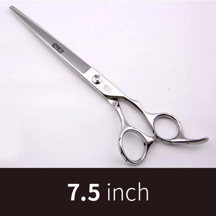 Fenice 7 /7.5/8/ 8.5/ 9 inch dog scissors for dog grooming  straight cutting pet grooming shears ножницы tesoura non-slip handle