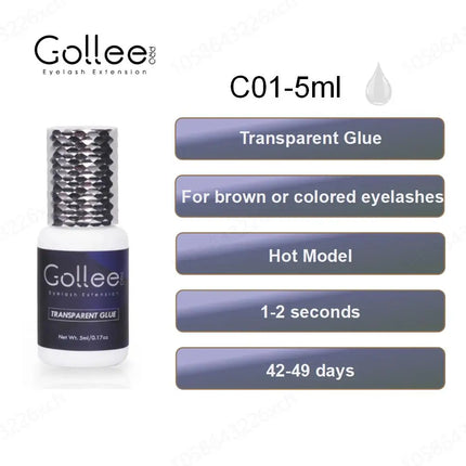 Gollee Primer Super Bonder Glue Remover Fast Drying False Eye Lash Extension Glue Anti-Allergy Cleaner Mascara Raincoat