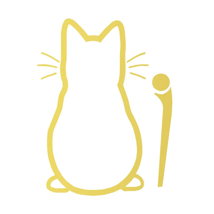 Cute Kitty Cat Car Windshield Wiper Vinyl Art Sticker Decor Lovely Animal Dog Mural Art Decal For Car Window Laptop Decoration
