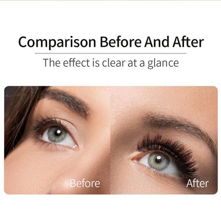 QIBEST Black Mascara Eyelashes Mascara 4D Silky Eyelashes Lengthening Eyelashes Makeup Waterproof Mascara Volume Eye Cosmetics