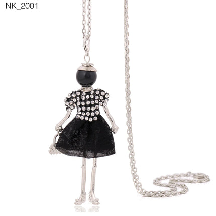 Cute Women Necklace Statement Lady Charm Long Trendy Necklace 2026 New Fashion Female Big Pendant Lovely Jewelry Gift Wholesale
