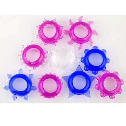30pcs Delay Penis Rings Cock Rings Set Male Adult Products Sex Toys dildos extend Enhance Orgasm Cock-ring sexy tool for men