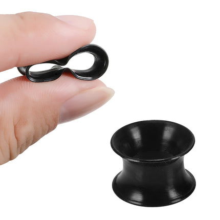 2Pcs/Lot 3-16MM Flexible Silicone Ear Plugs and Tunnels Ear Piercings Earlets Ear Stretchers Expander Ear Dilations Body Jewelry