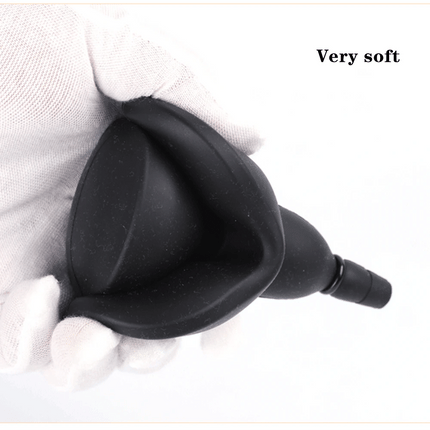 Inflatable Silicone Penis/Ball Gag Oral Dildo Open Mouth Plug Expandable Pump Big Anal Butt Plug Vibrator BDSM Flirt Sex Tools